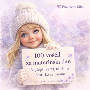 100 Najlepših verzov za materinski dan